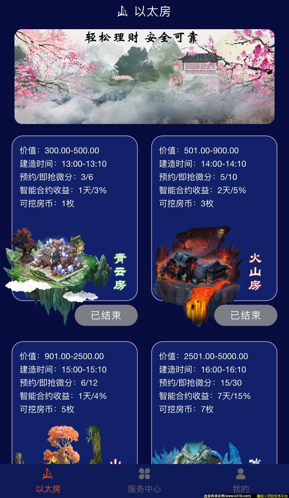 以太房互助盘项目，对接团队优质扶持