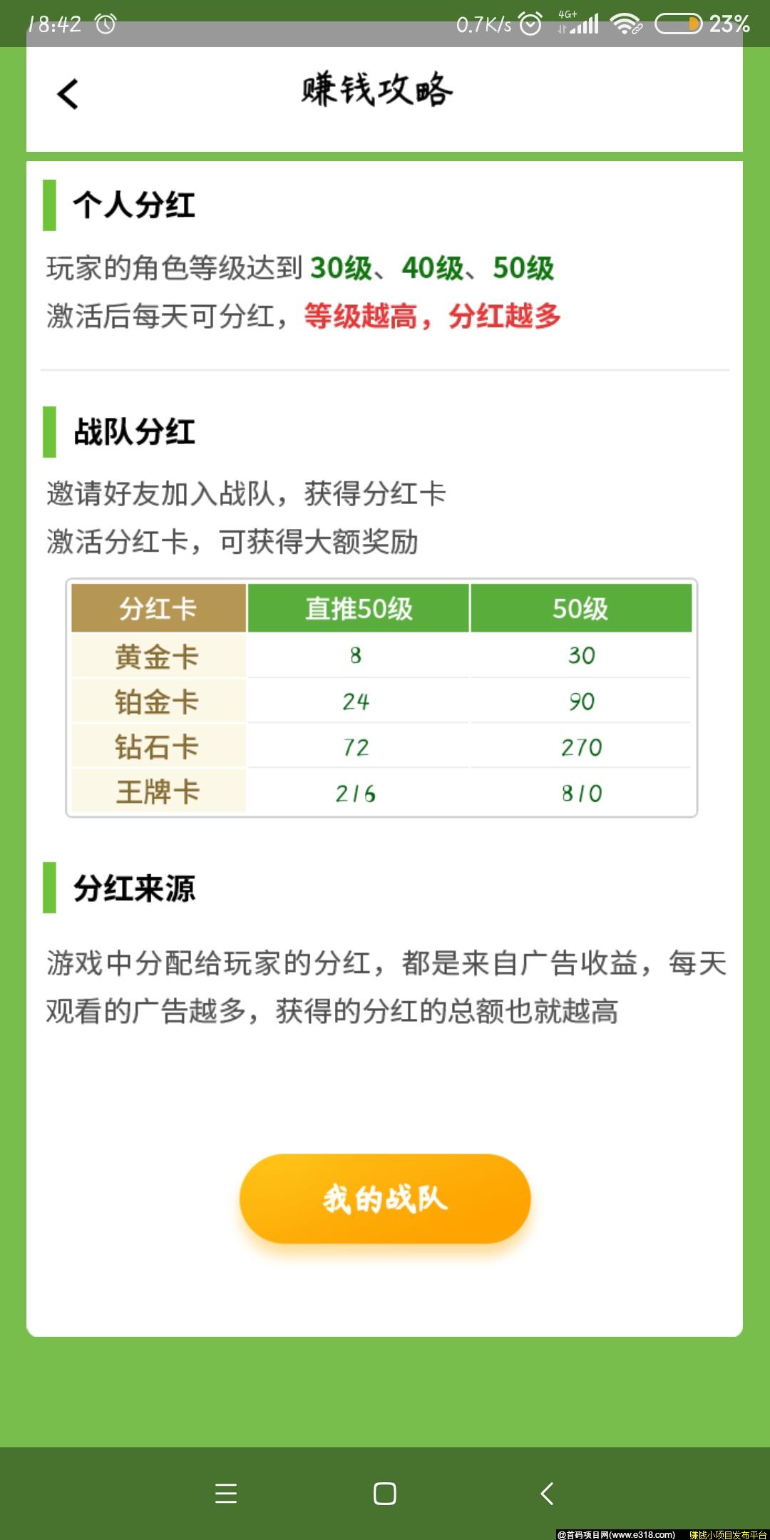 我要当大王首码，满级即可永久参与分红，团队化推广，收益全网最高！