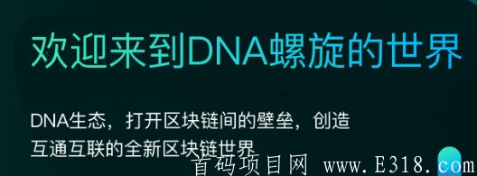 来自深网的大项目【DNA螺旋】横空出世，非0撸！！！