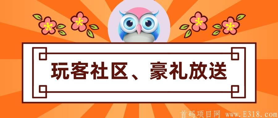 玩客社区首码刚出，7月20上线新游戏，限时招募总代理