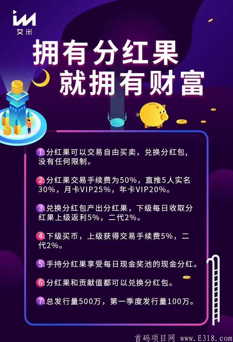 【艾米生活】25号正式上线，实名送5币，好省+商城+持币**,全程0投资!注册就送5个币!不推广也可以卖