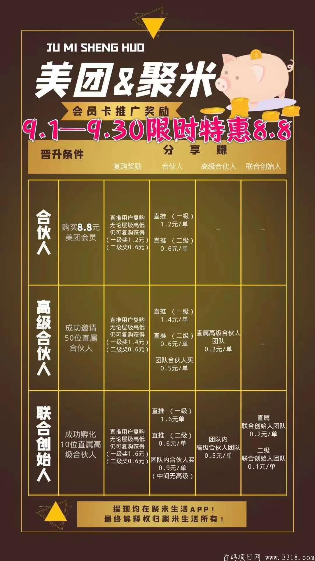 聚米生活联合美团项目，值得一做