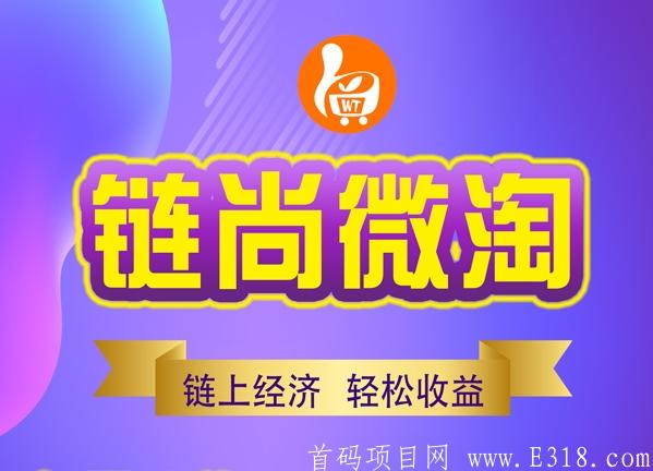 链尚微淘，全网七大首创项目 9月27号上线 内排中 兜底1500