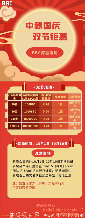 【BBC慈善公益】重视项目，注册sm送永久kuang机一台,截止10.10号结束,二代收益,DeFi模式