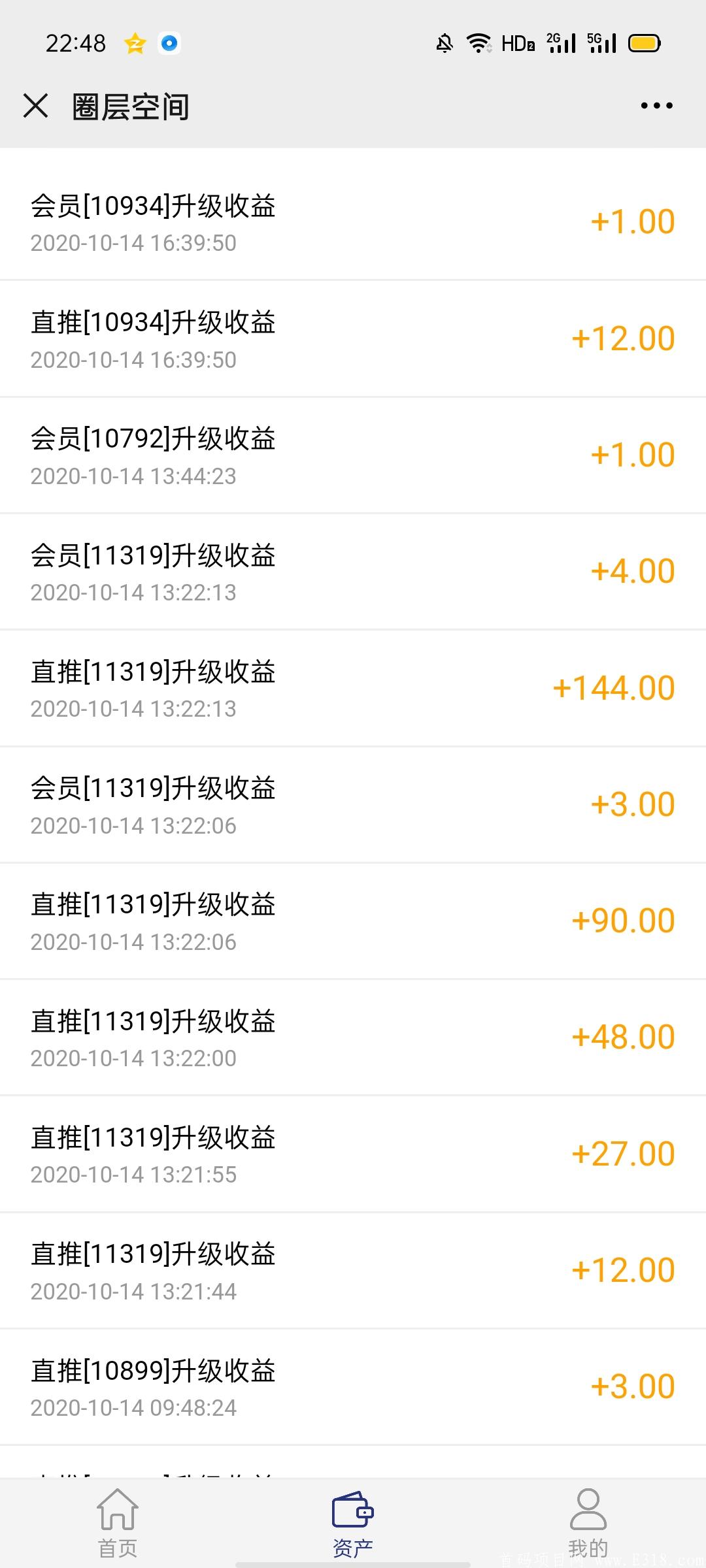 《圈层空间》10元投资，不推广也能躺赚！