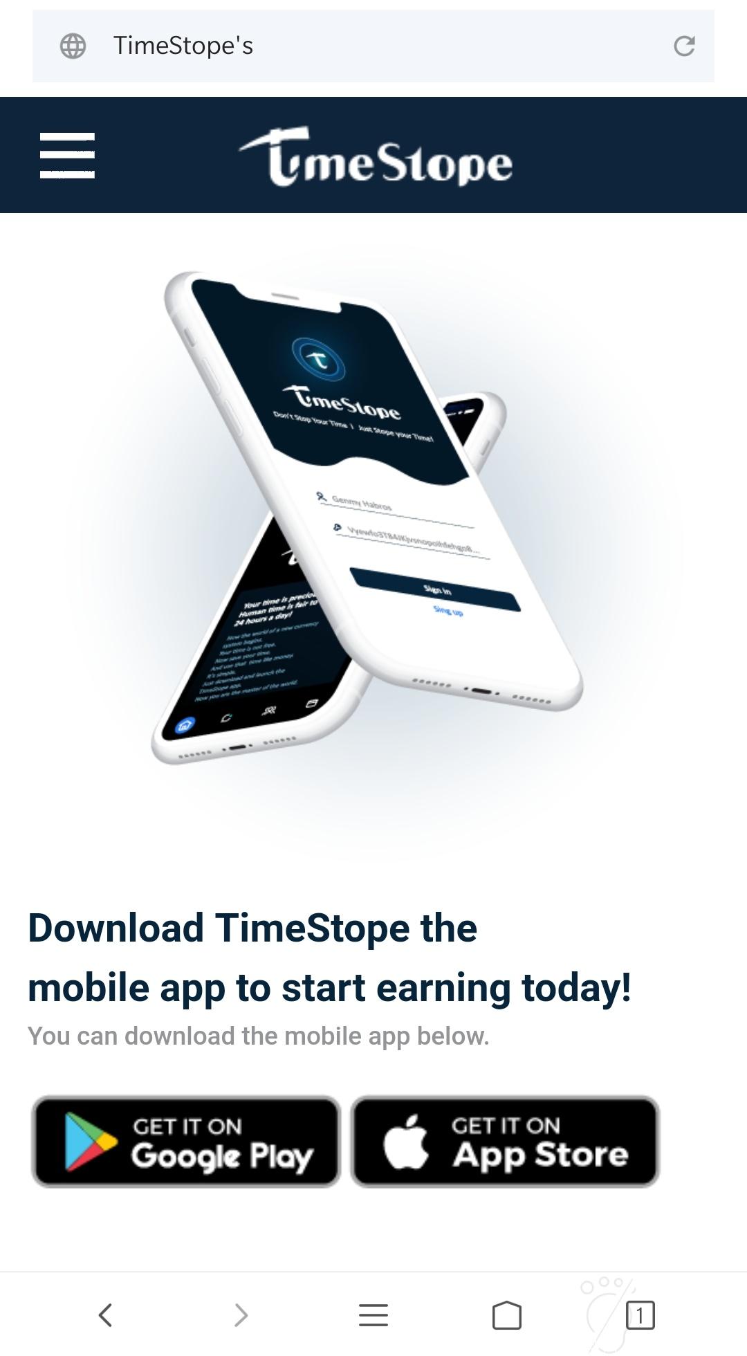 TimeStope时间货币