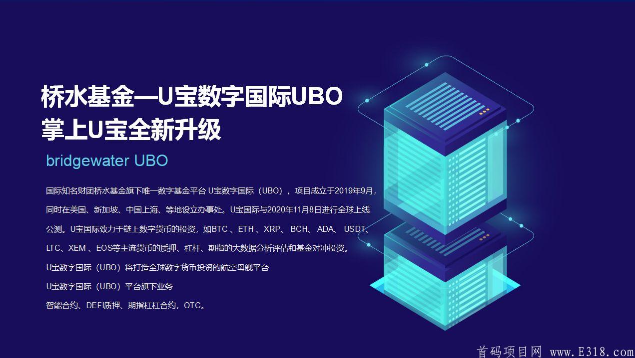 火爆全网掌上U宝中期升级UBO国际数字基金11月24日