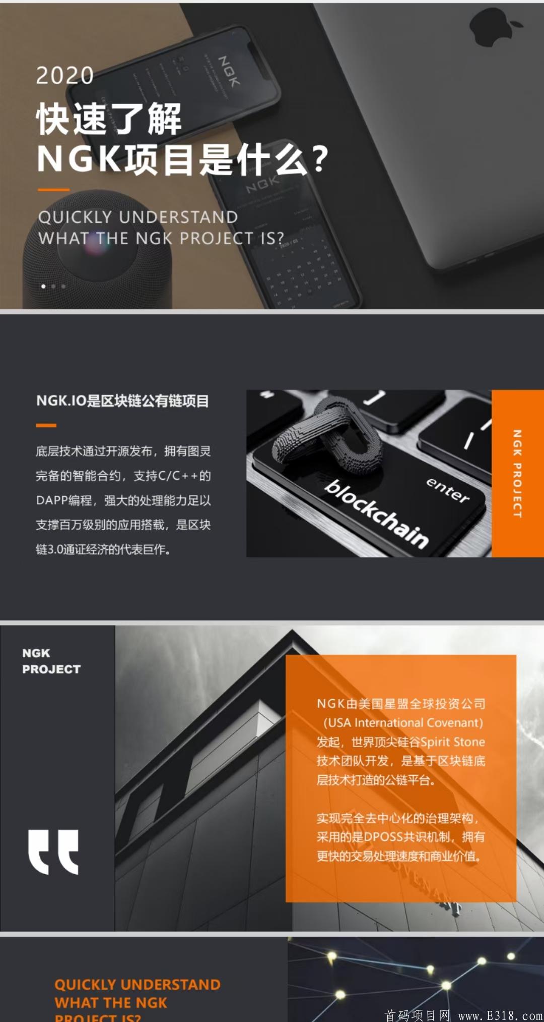 2020最牛公链项目NGK，非小号Mykoten已收录