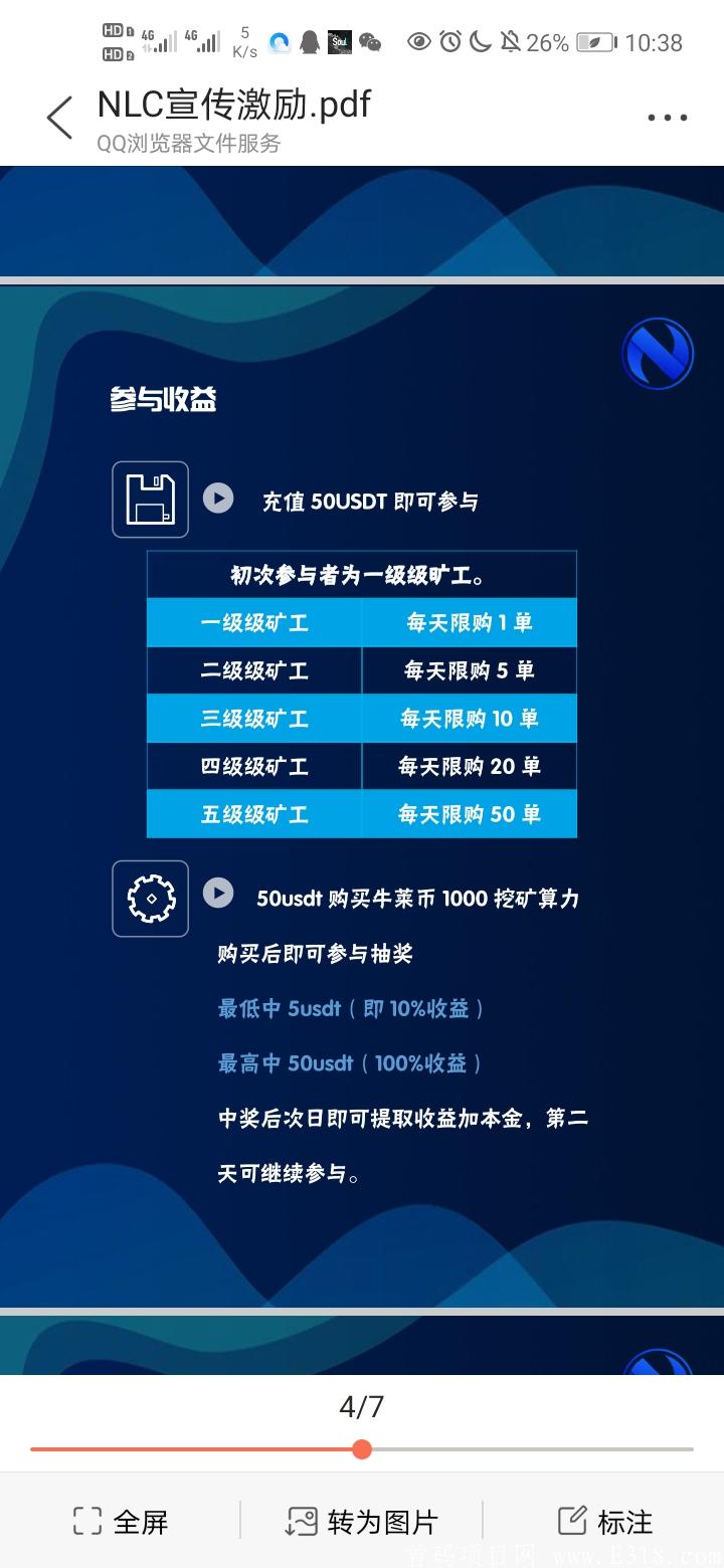 首码项目牛莱币NLC绝对吃肉长期项目，欢迎各路团队长对接