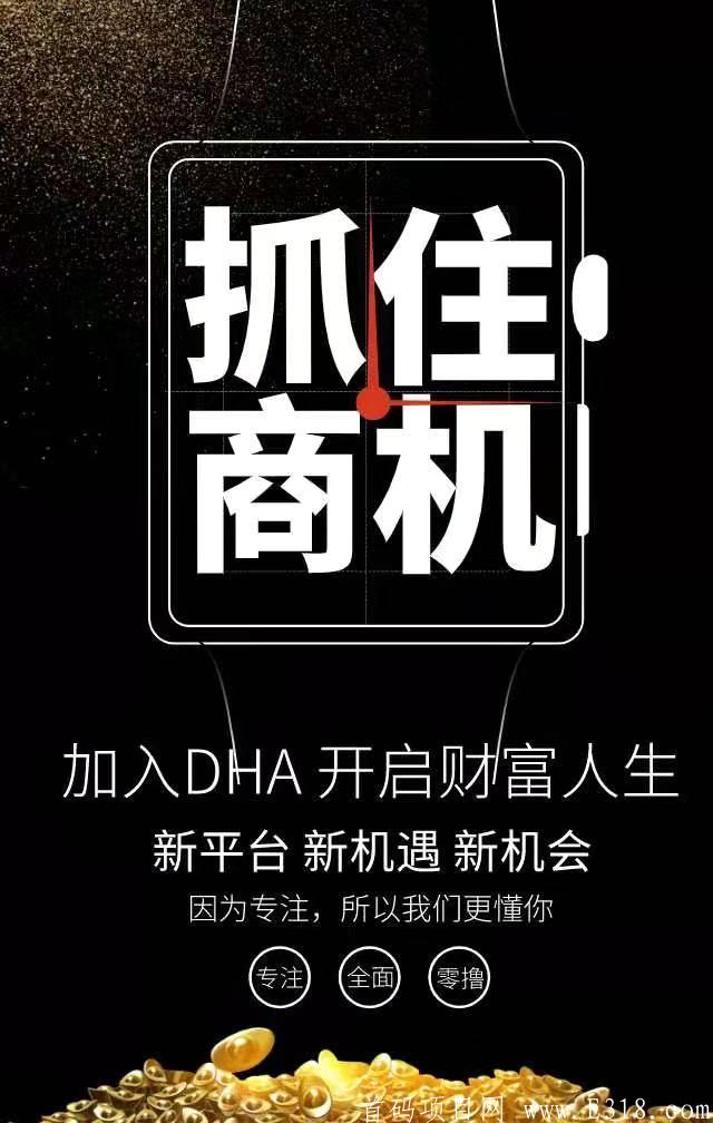 DHA首码，OKO同模式，20号左右上线