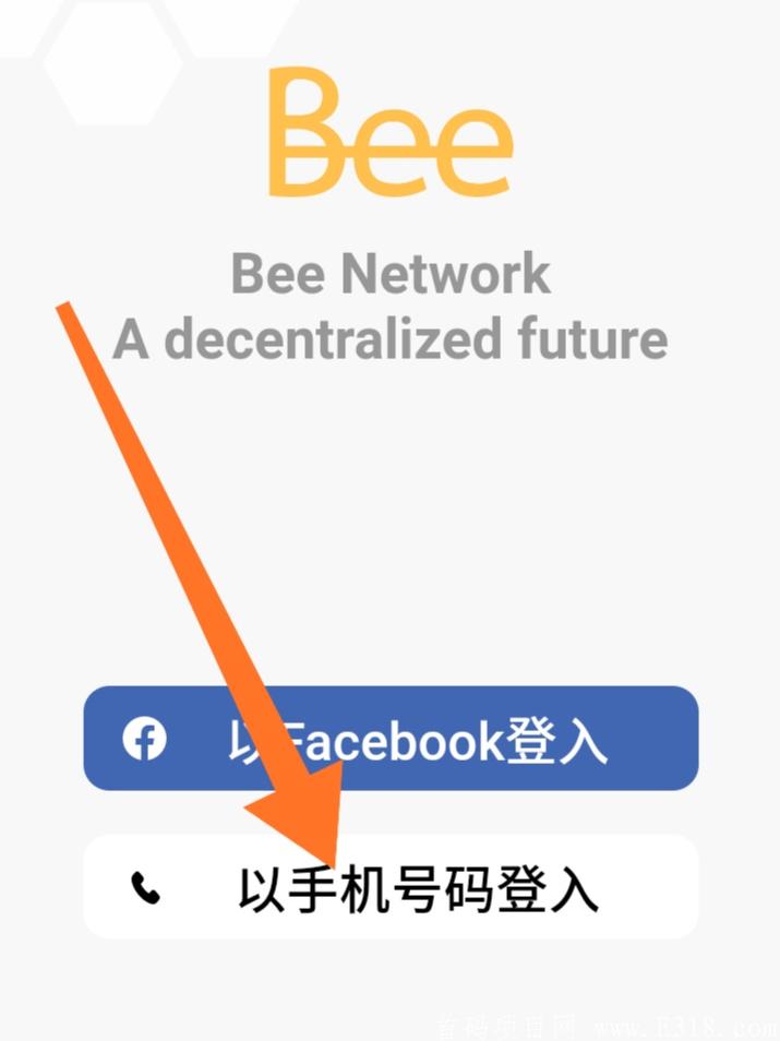 BeeNetwork 免费挖kuang国内开放手机注册