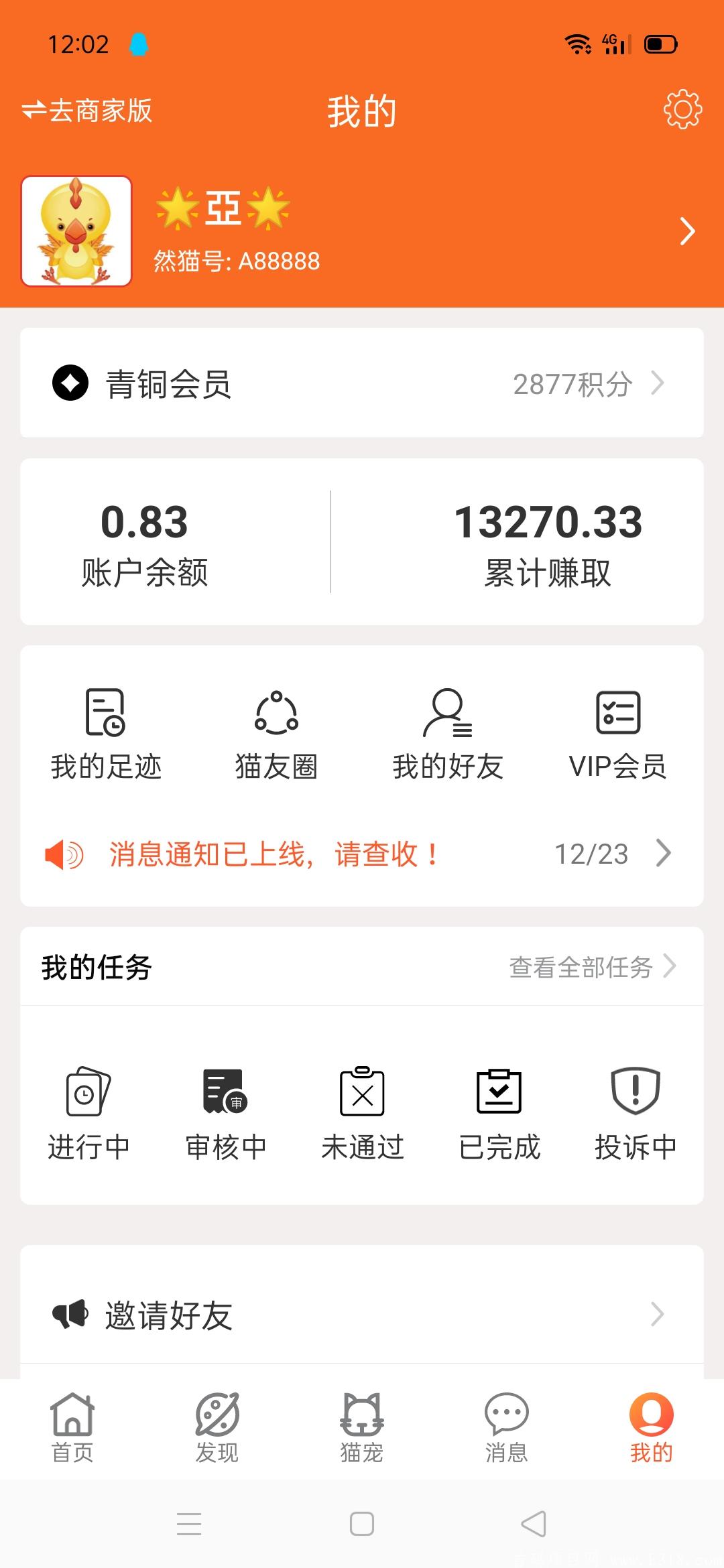 悬赏平台十养猫分红