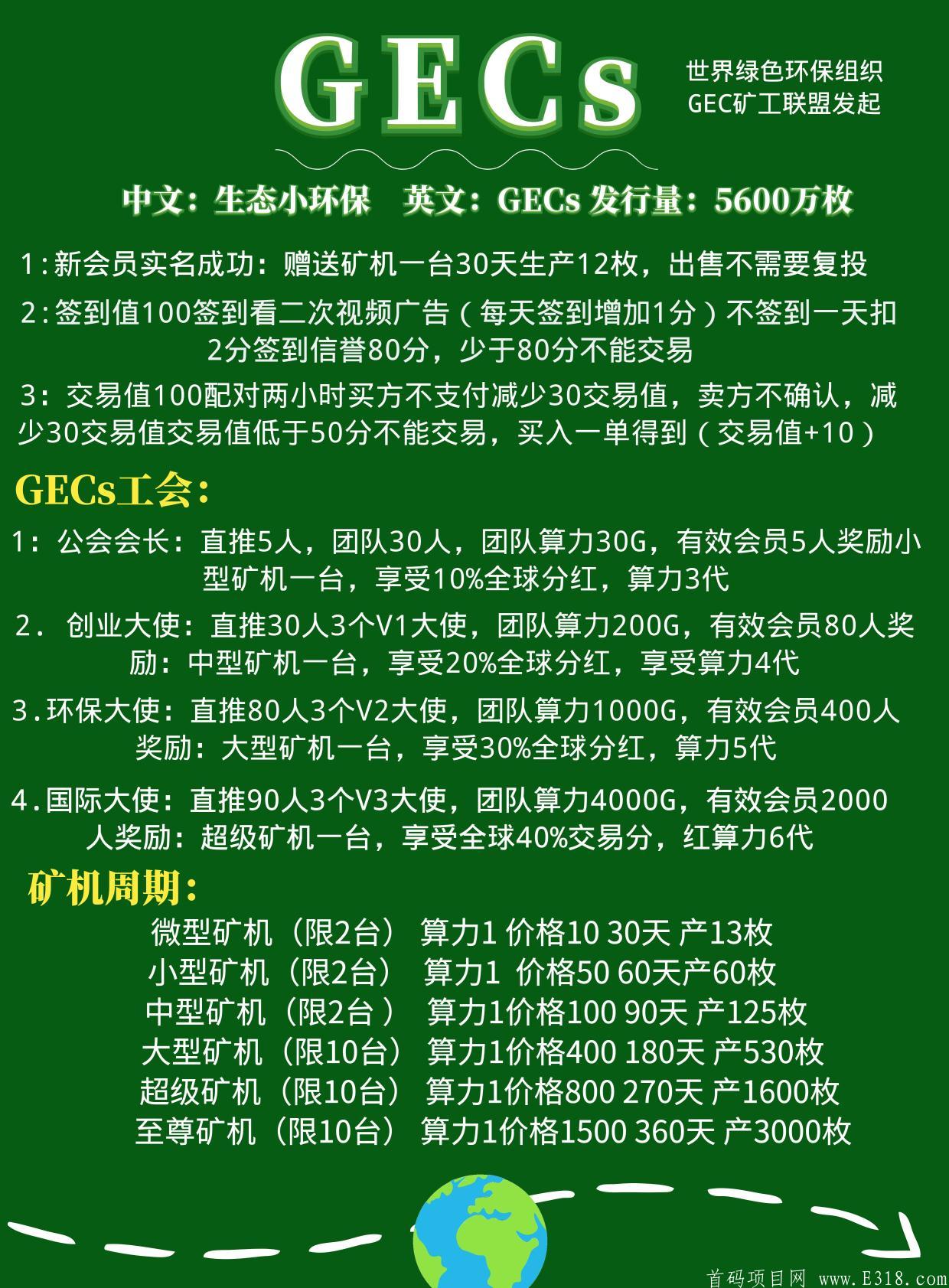 GECs首码25号出码