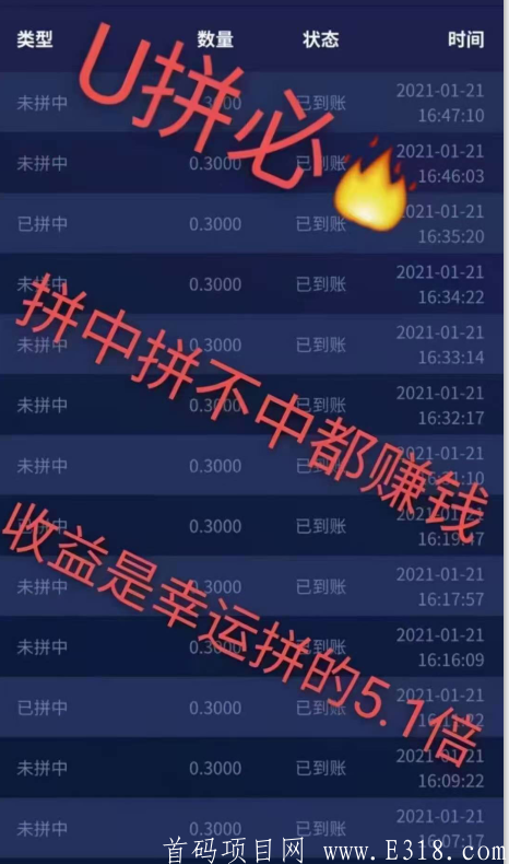首码，1月22日启动，EMC团队携手大作——（U拼）