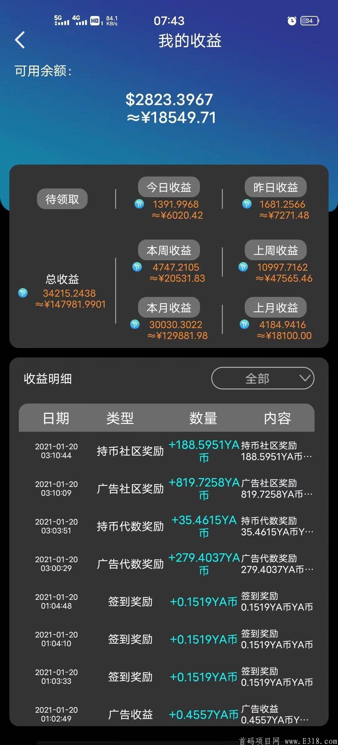 雅虎旗下《雅视Yasion》2021全球流量区块链平台。