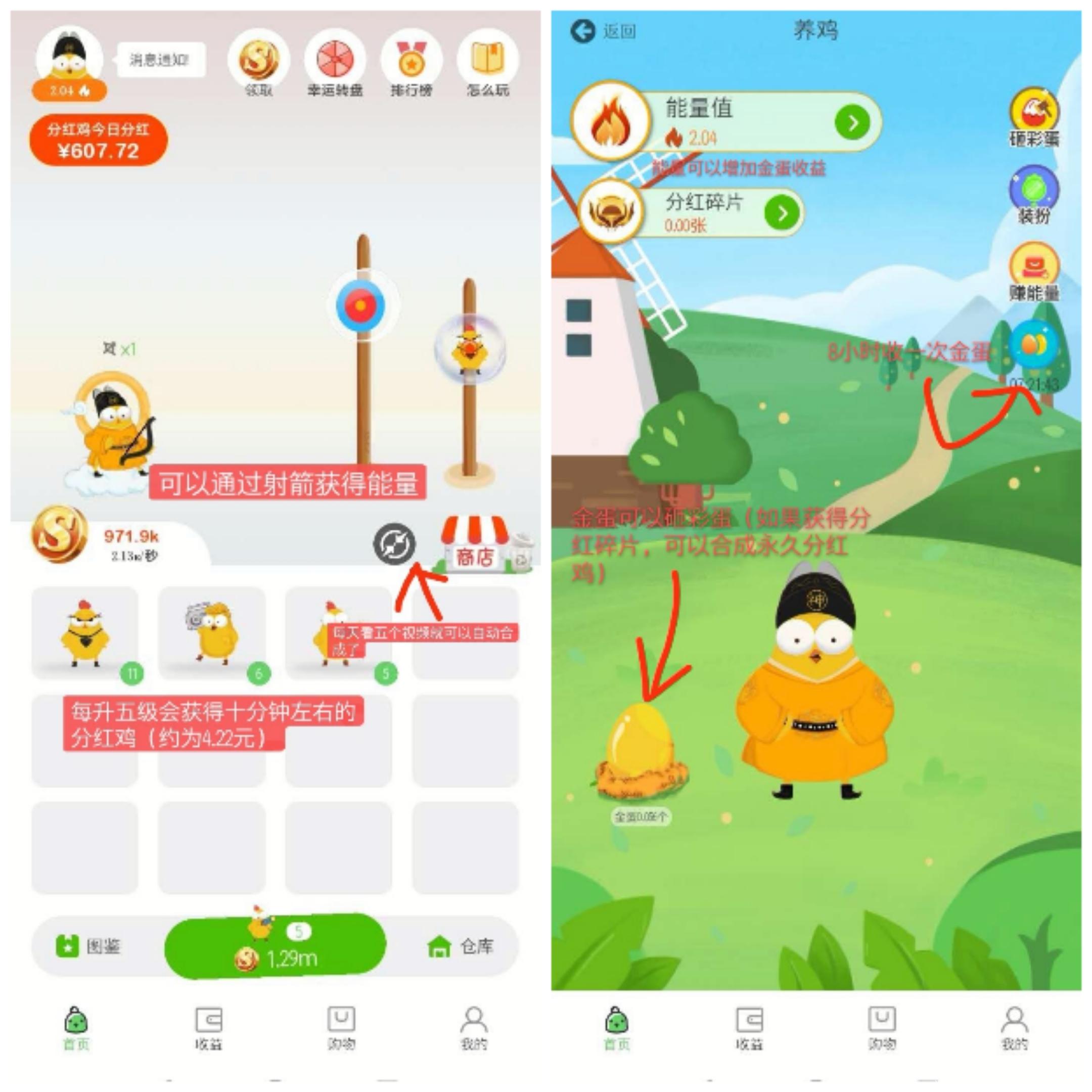 萌鸡部落首码，超过一起来养猪，一徒弟每天3元