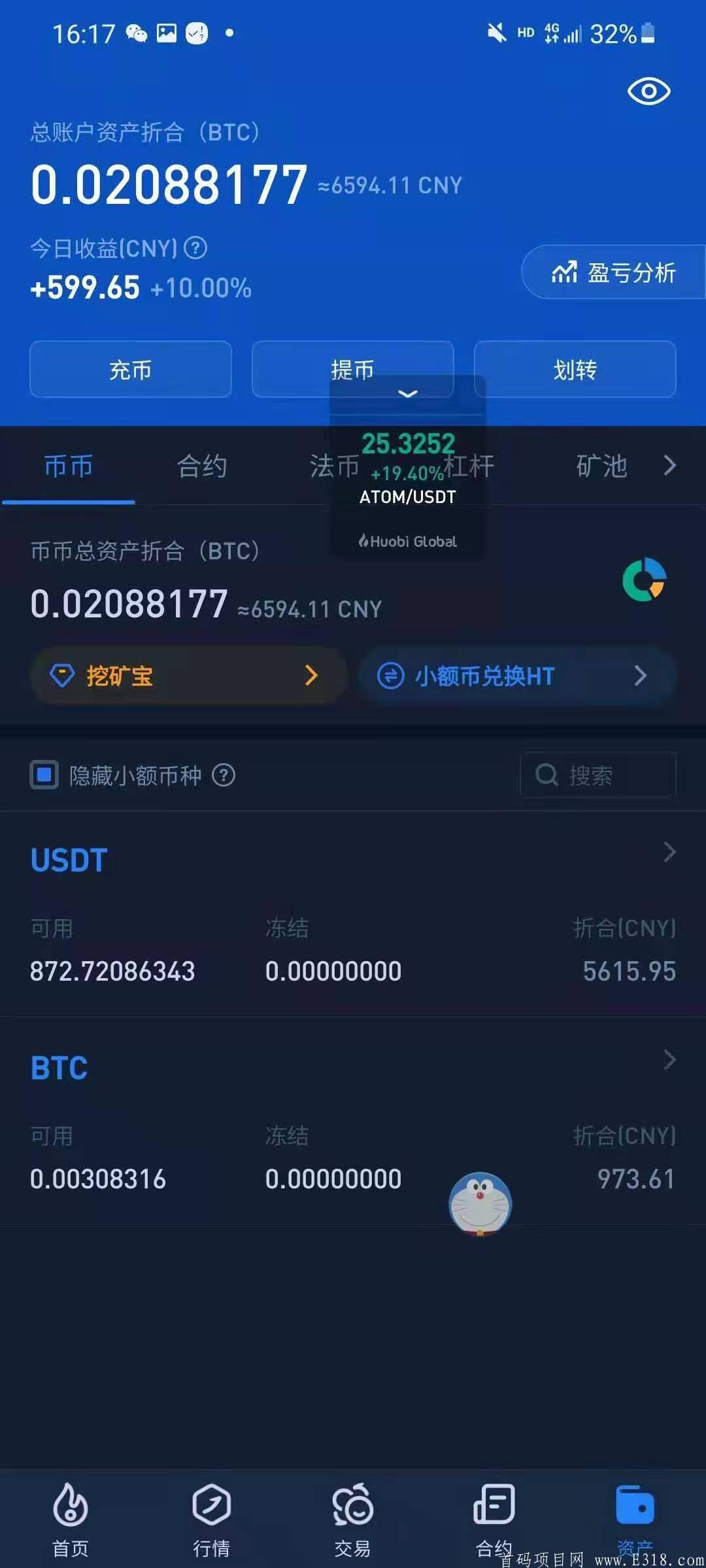 火币网炒币带徒弟（2月20到3月10号学费288一位）