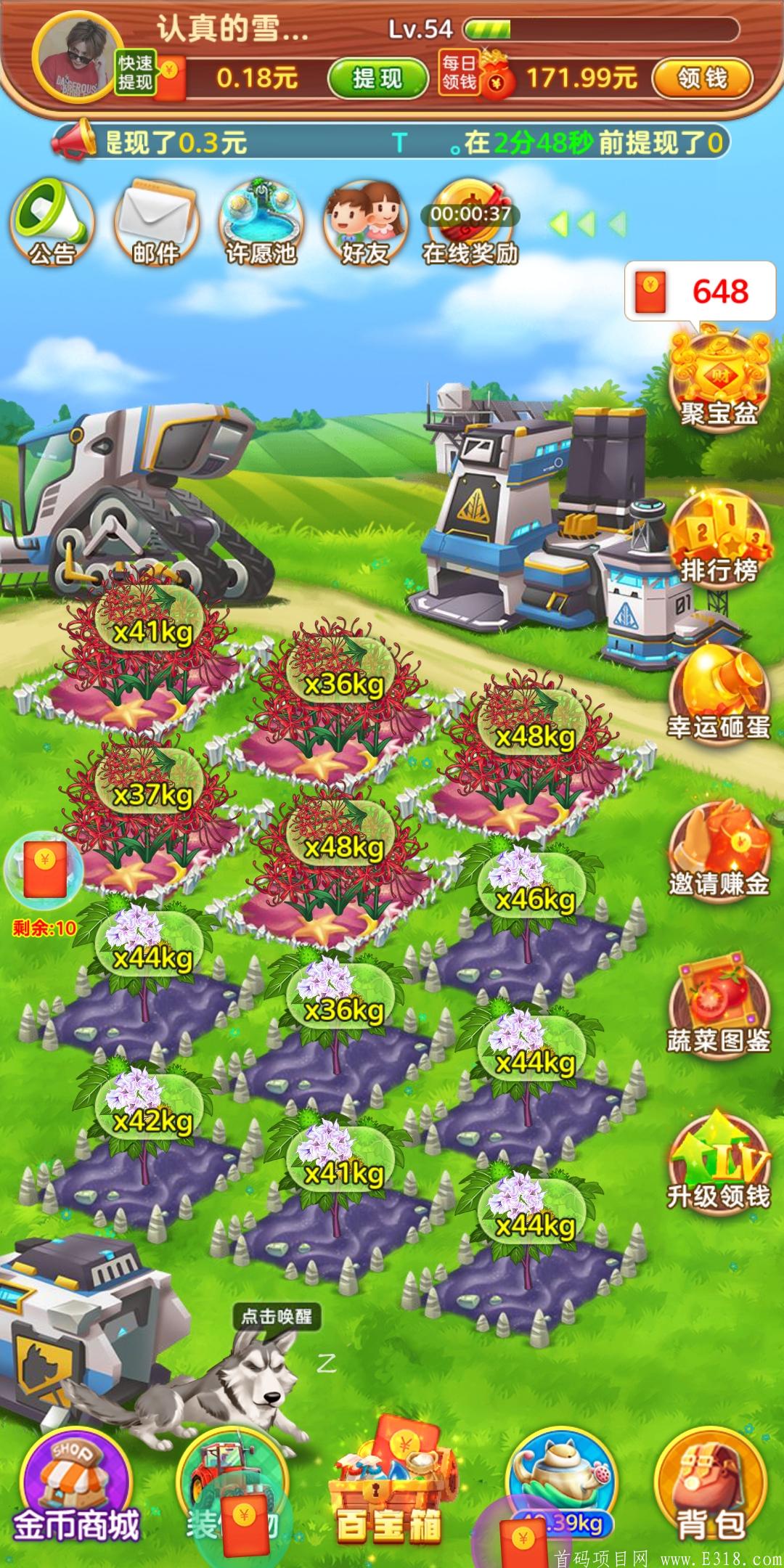 农场乐翻天，首码，每个人都有1000元，真实靠谱
