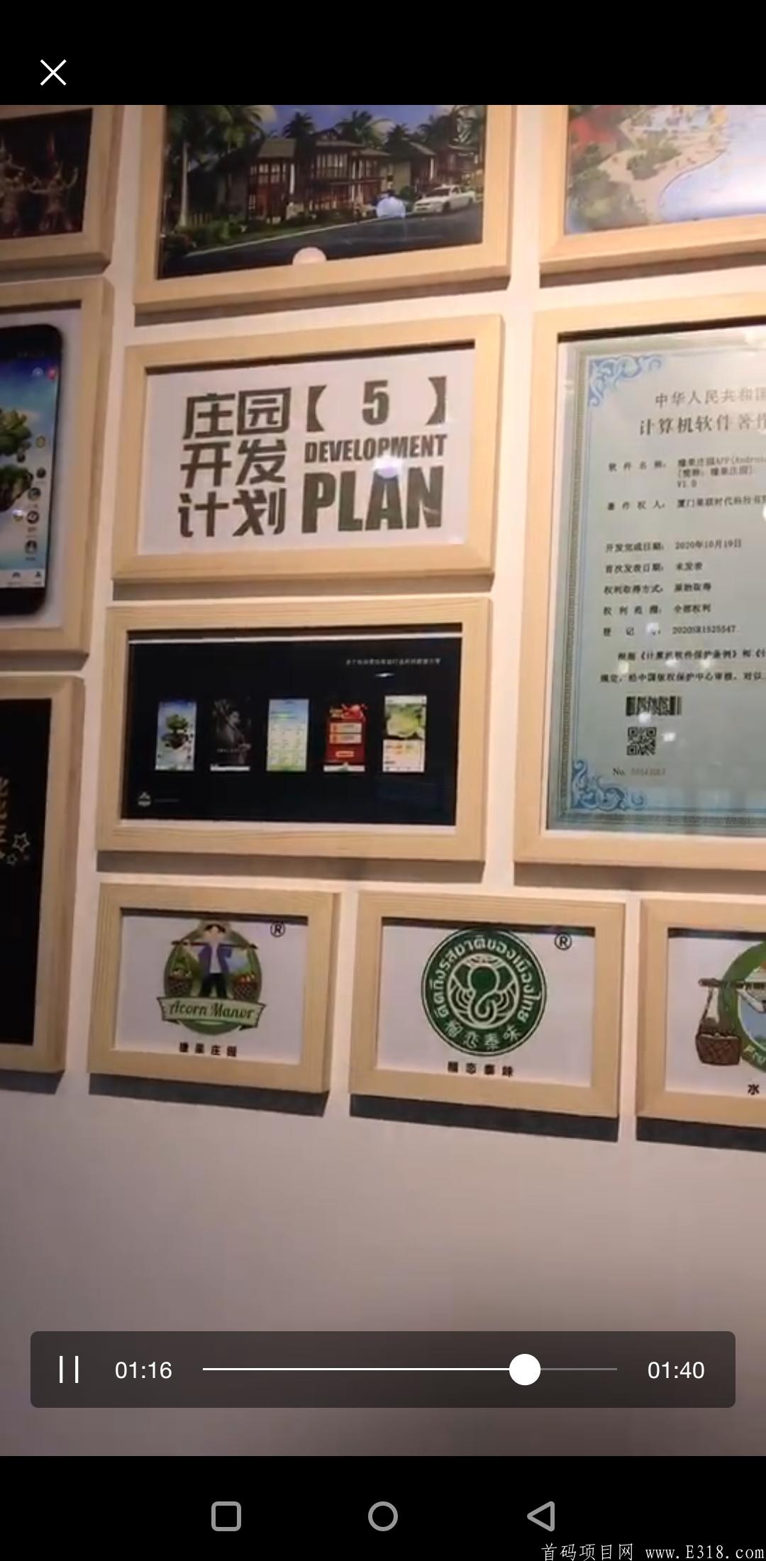 【橡果庄园】一果9块 落地实体水果产业链项目 静动态都适合