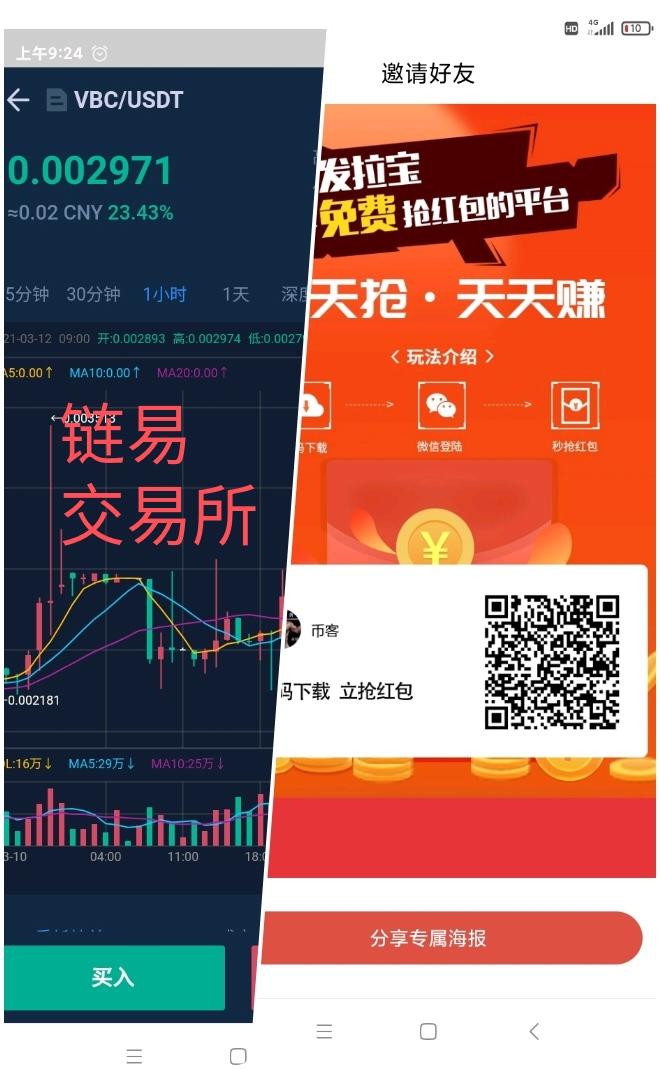 发拉宝  平台推出挖VBC币，每日有福利红包可以抢。
