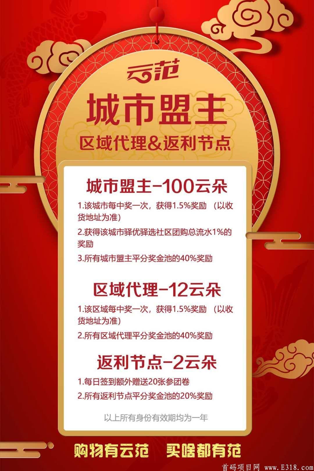 高扶持高收益，云范商场2021年你的第一桶金来了