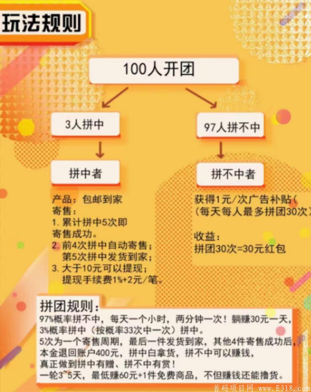 喵团排线加无限代团长扶持50元