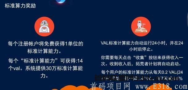 【Vswap】 已上A网交*所,注册1台标准算力产14币kuang机,每隔24小需手动收集,已开节点投票签到质押挖kuang,签到5天一个VAl,重视! image.png