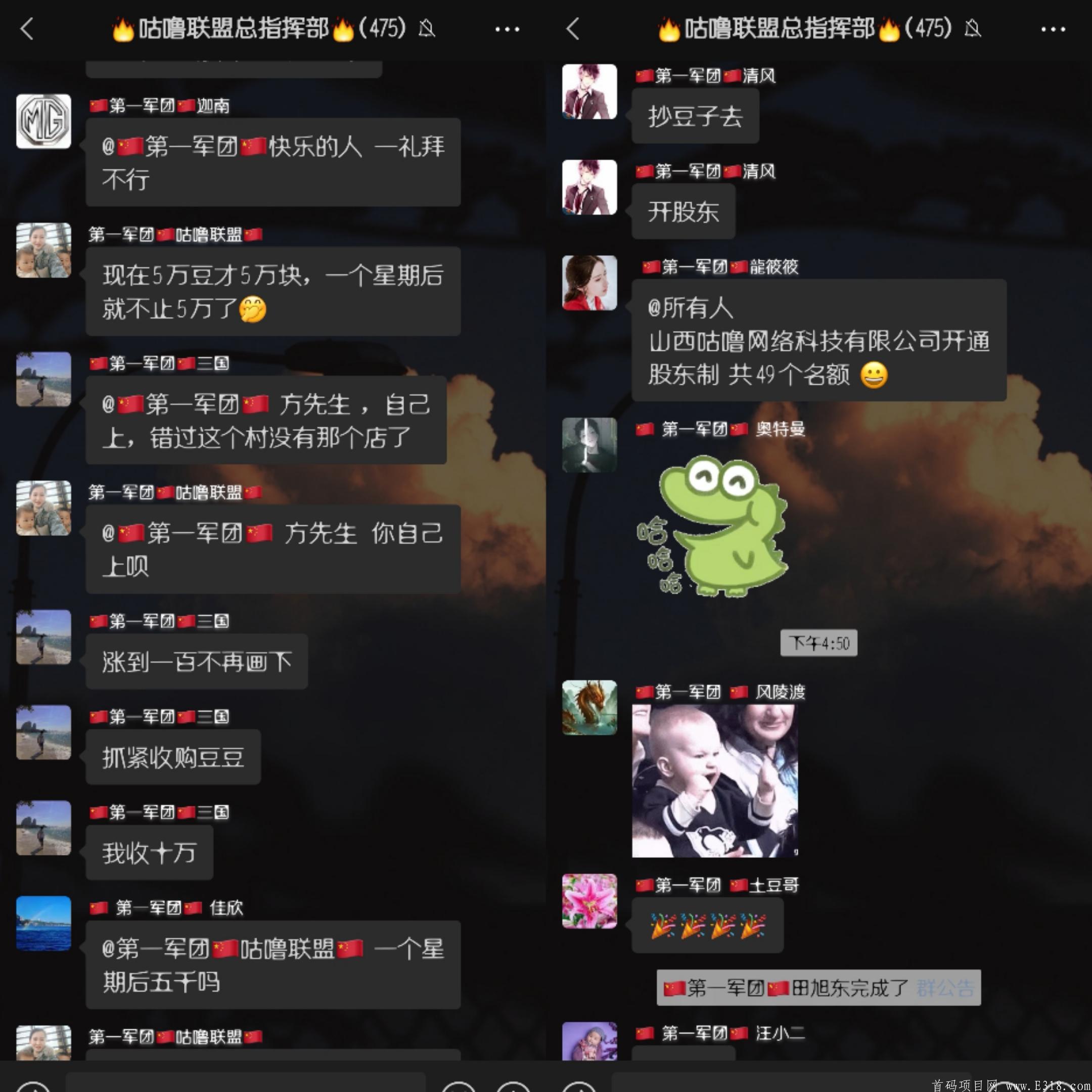 共识度超高的区块项目
