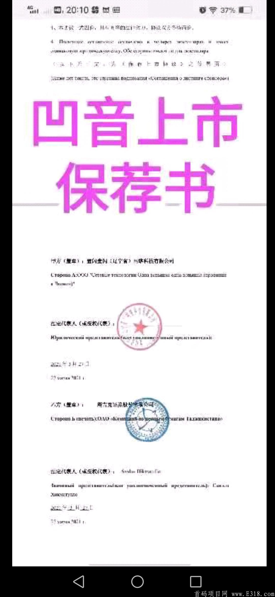 新项目凹音3.0，准上市公司项目，做第一批领航者