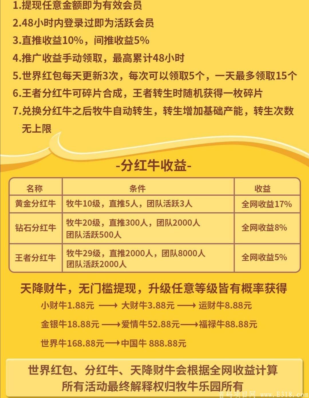 俩首码！牧牛乐园！非合成游戏！DMD注册就送两个，各大交易所可查！