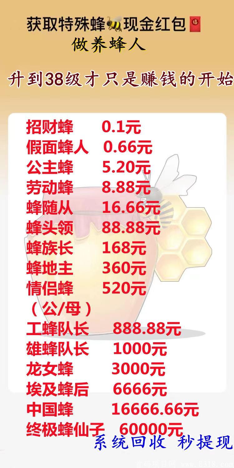 养蜂人首码火爆上线中，官方最高扶持！