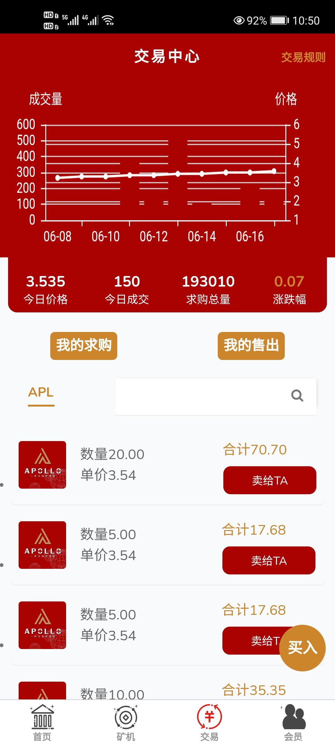 APL，注册免费，无手持，无人脸，有币秒卖，一币难求