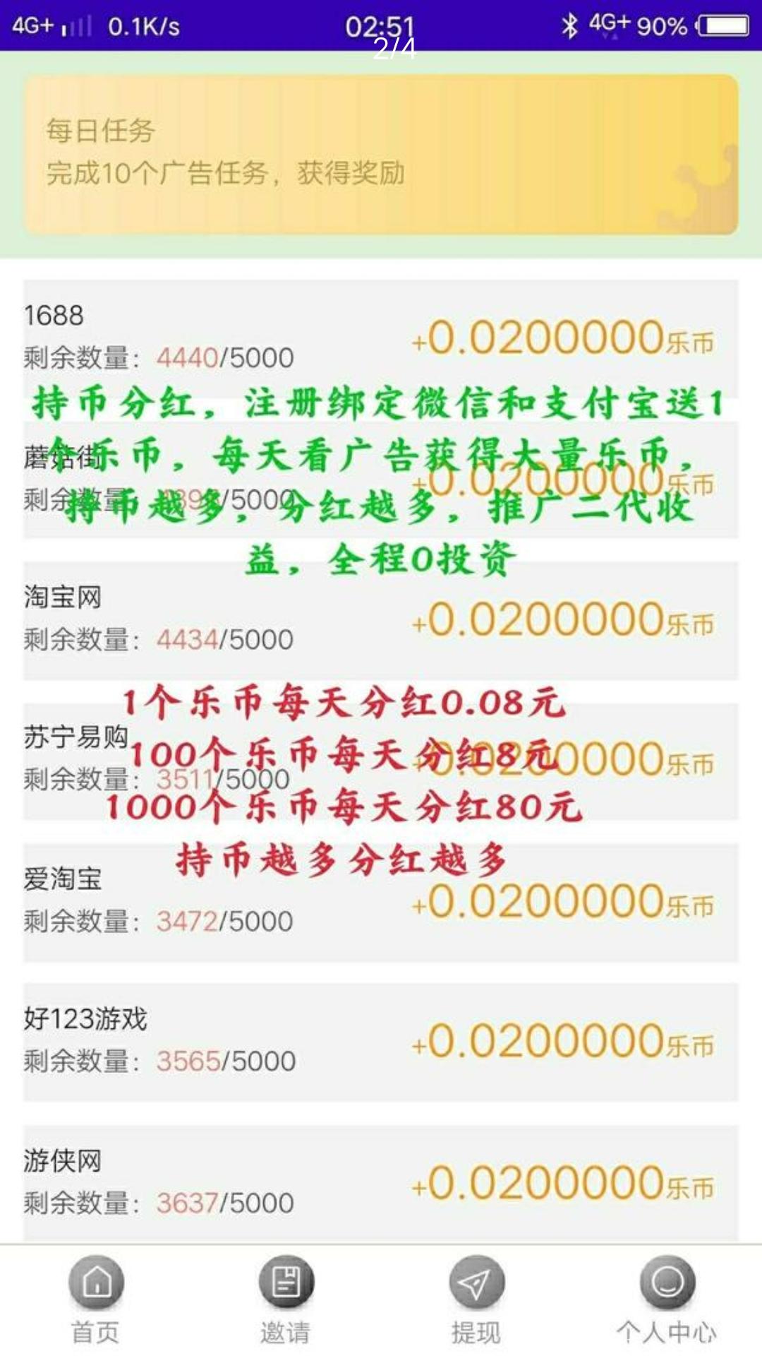 首码，持币分红项目，一币每天分红0.08元