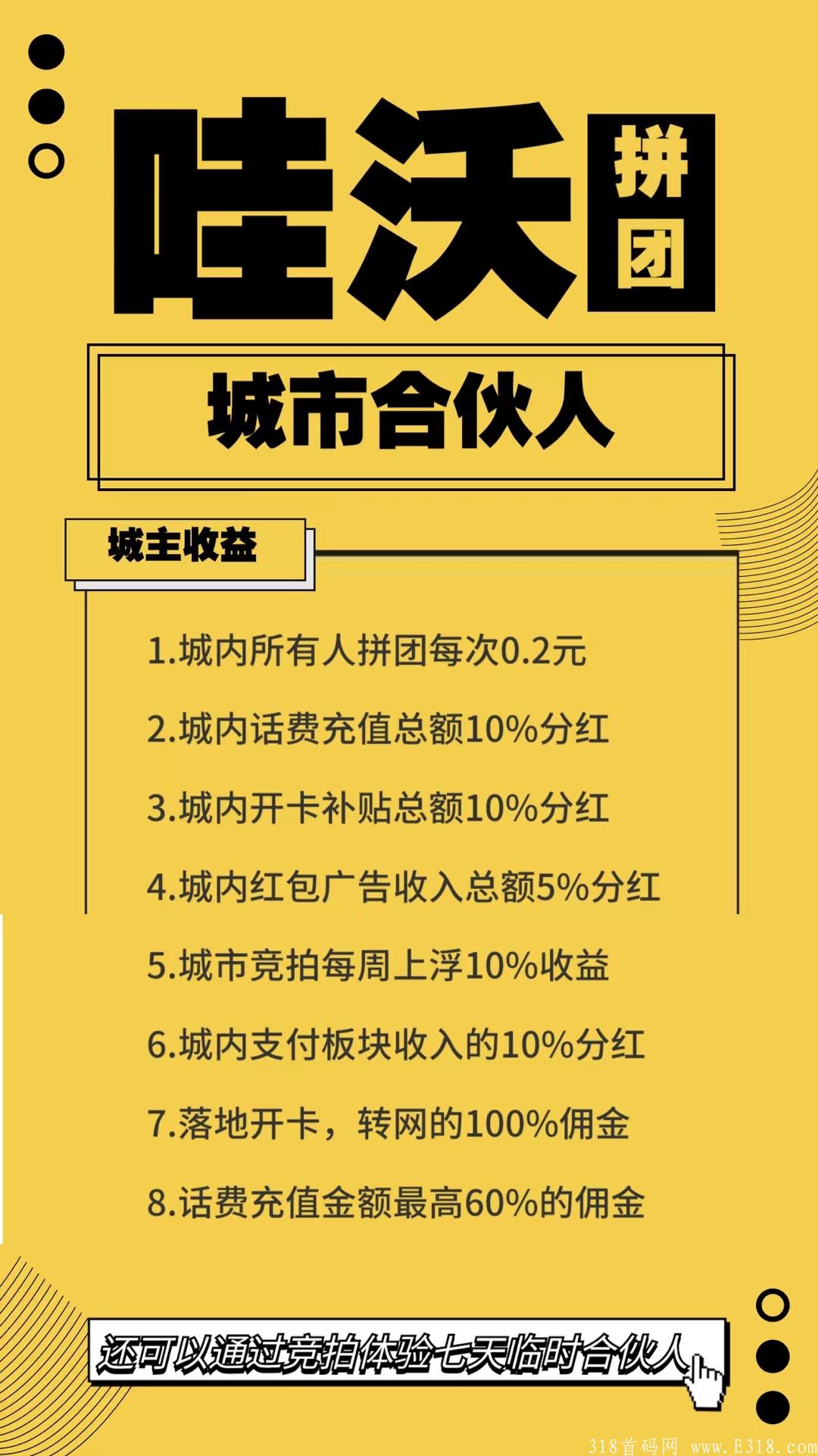 联通哇沃拼团-大品牌7月15日正式上线全网公测 拼团引流助力管道收益