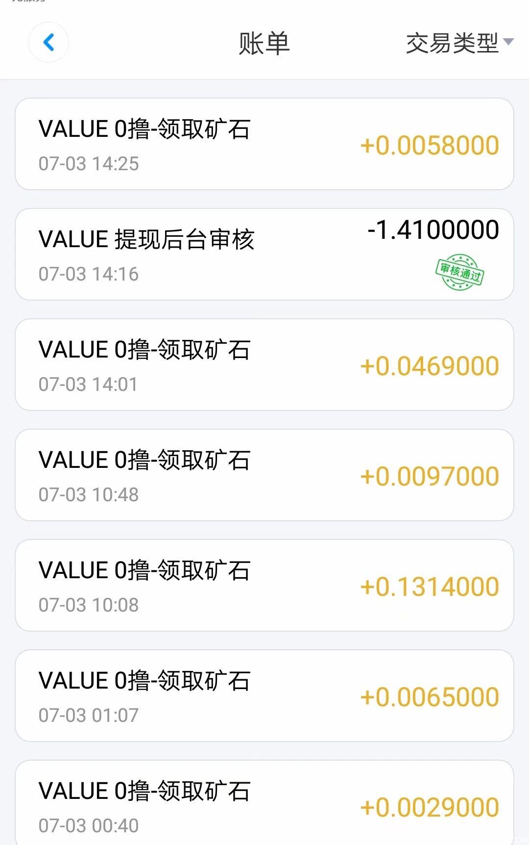 vchat已经开放交易，一币70元，实名认证并开启挖kuang。就赠送10算力，还每天增加10算力，即第二天就是20算力；一直赠送30天，直到30天就有300算力。
