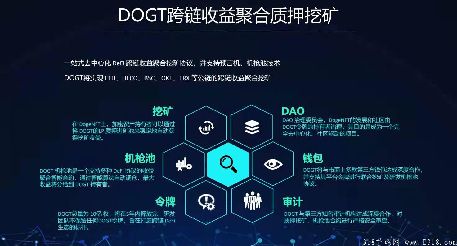 DOGT狗狗通证波场公链DAPP 抓住DOGT 财富之门已开启 一个项目做一年