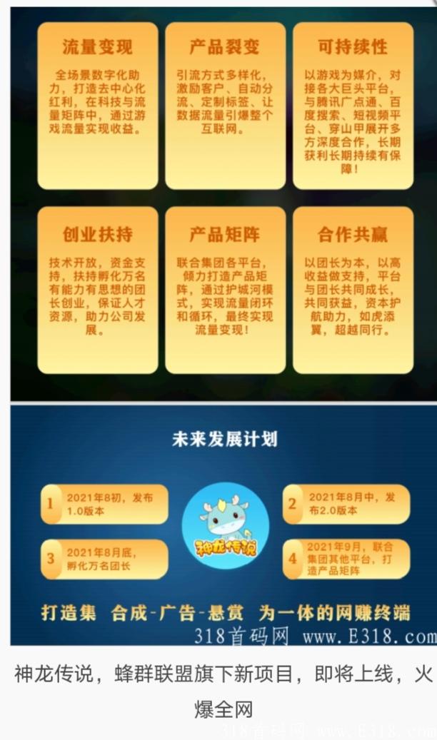 Screenshot_20210721_185224.jpg 神龙传说,蜂群联盟旗下新项目,即将上线,火爆全网