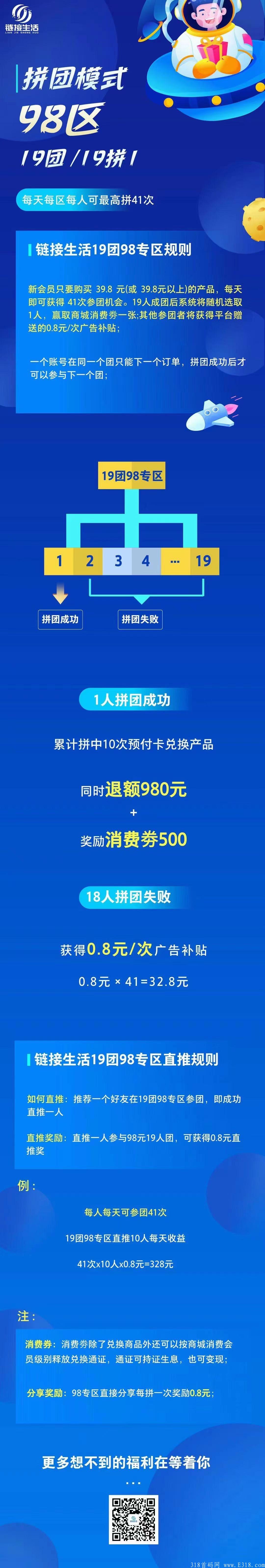 链接生活乐拼拼全网最高扶持，祝你快速赚钱