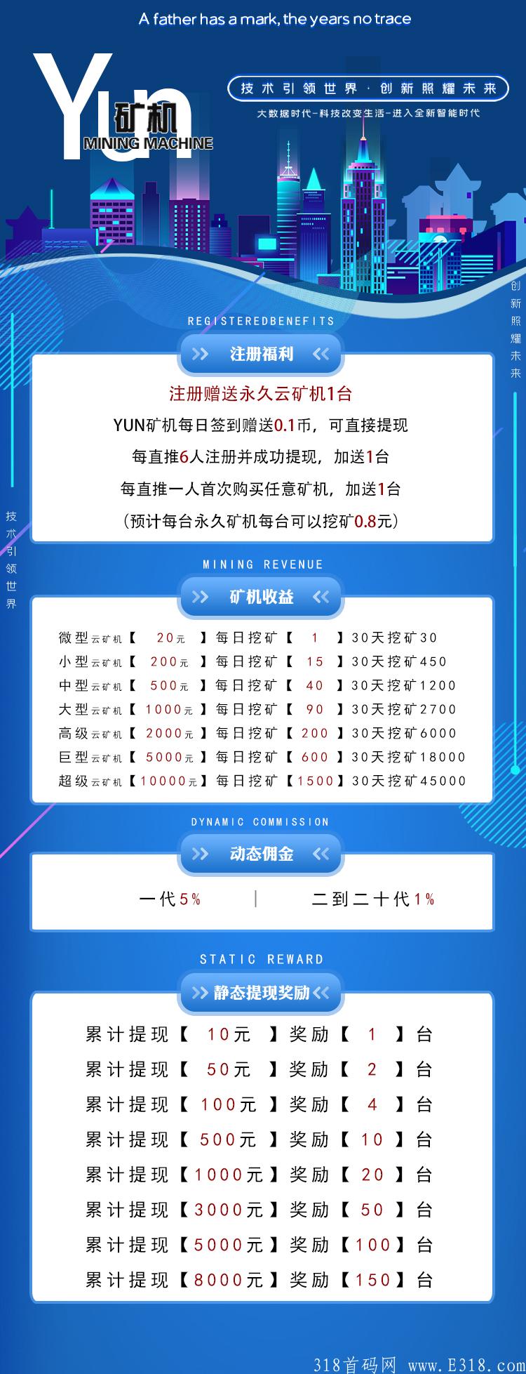 刚出首码！小牛模式，注册送永久kuang机，日撸0.8