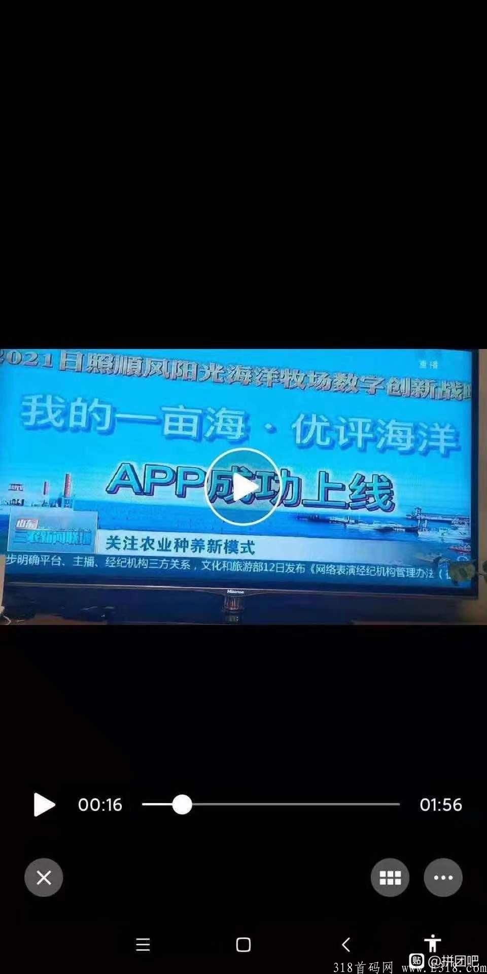 u评海洋牧场，以上新闻，零撸+拼团+线上线下认养生蚝，扶持团队长