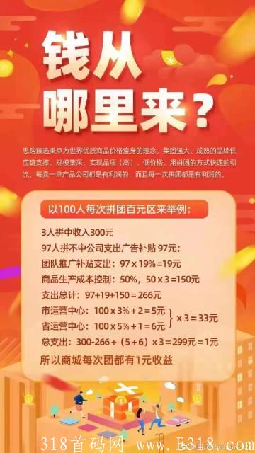 恭喜思购趣拼突破20下载没有下载的赶紧上车吃肉 