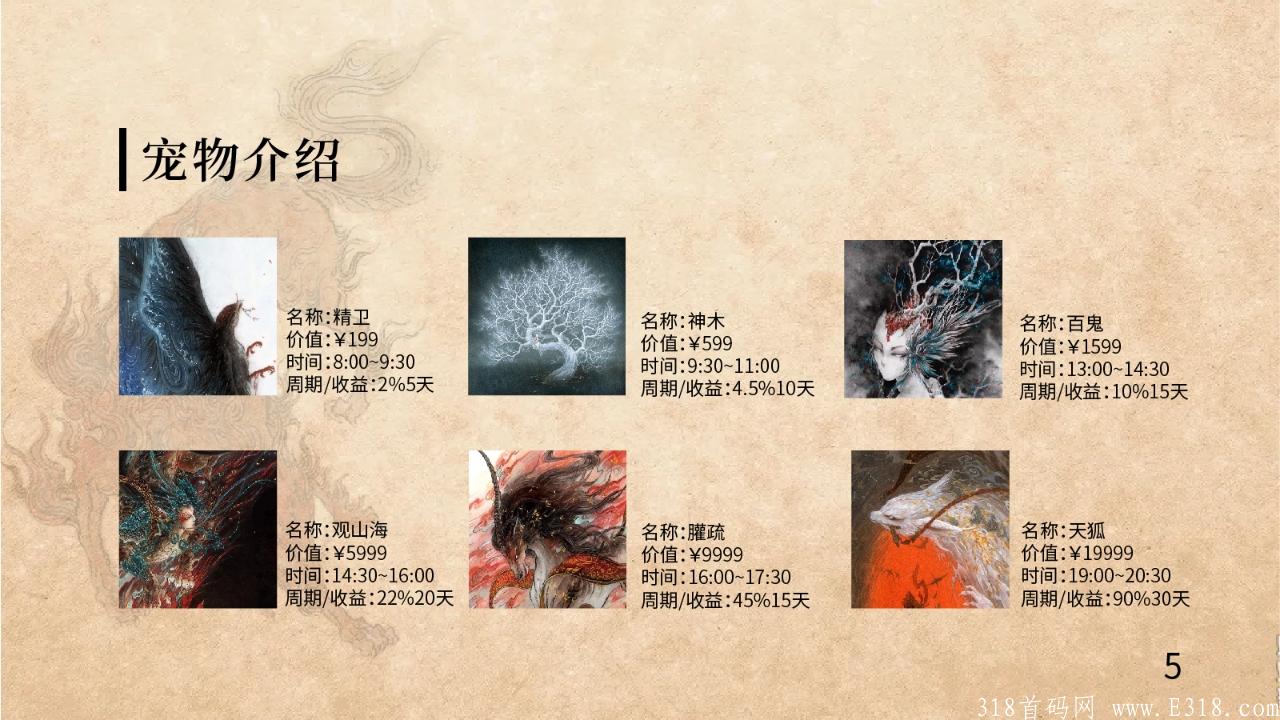 山海经宠物区块链首码对接，8月中下旬正式上线