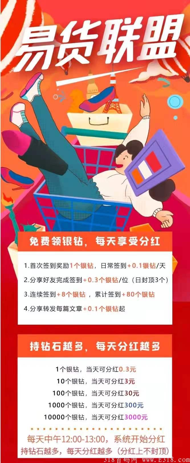 mmexport1628376899992.jpg 易货联盟 开启注册空投,无需实名 微信扫码注册登录每日签到即可获得银钻。