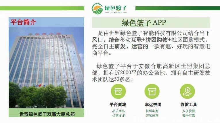 绿色篮子，目前拼团界里最稳定的，当天收益当天提，大大降低了投资风险