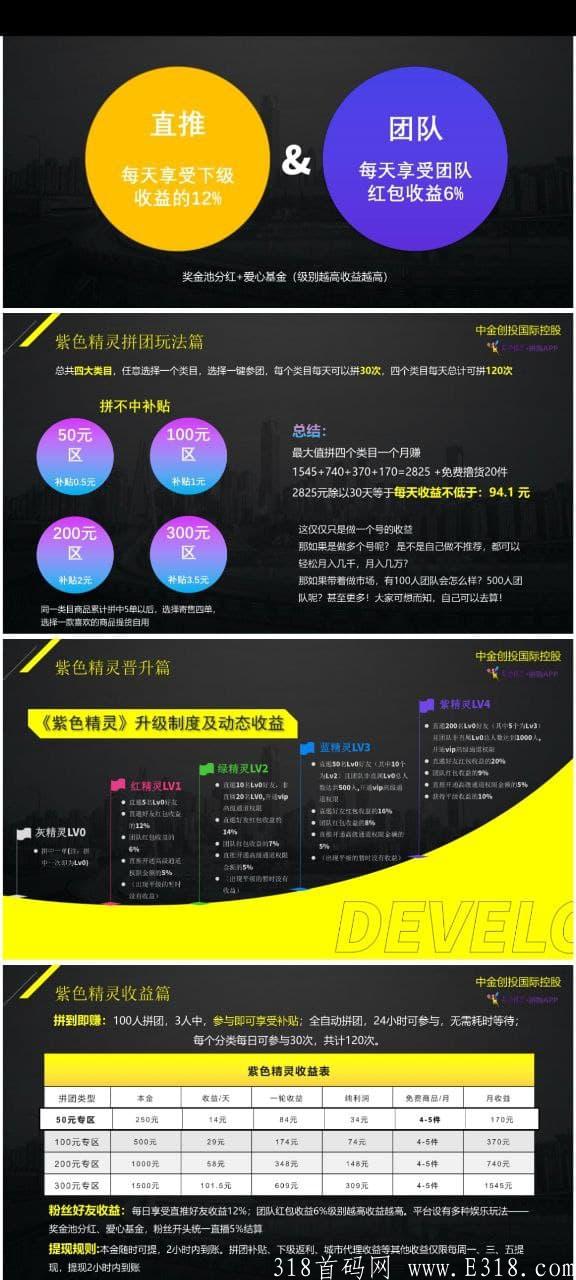 首码刚出，紫色精灵，扶持月卡