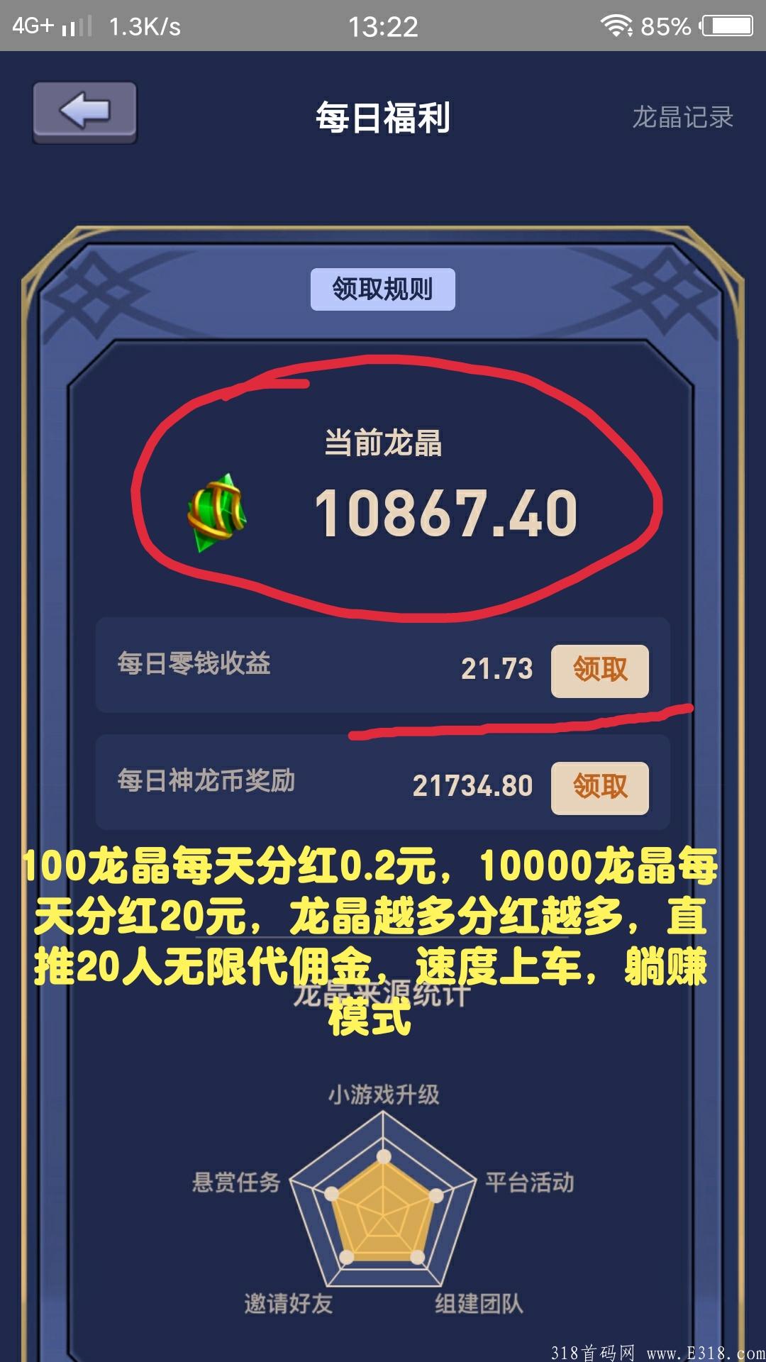 分红项目，你值得拥有