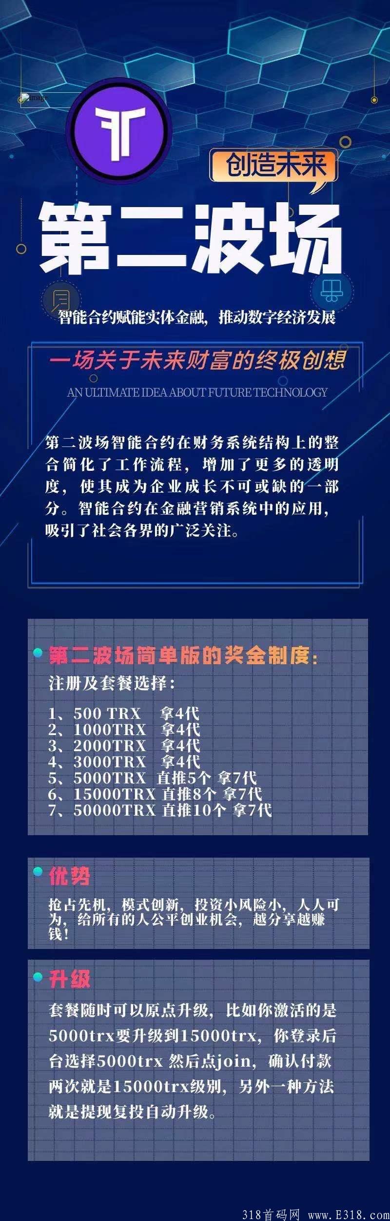 捡钱项目【Firsttron 第二波场】9月3号上线