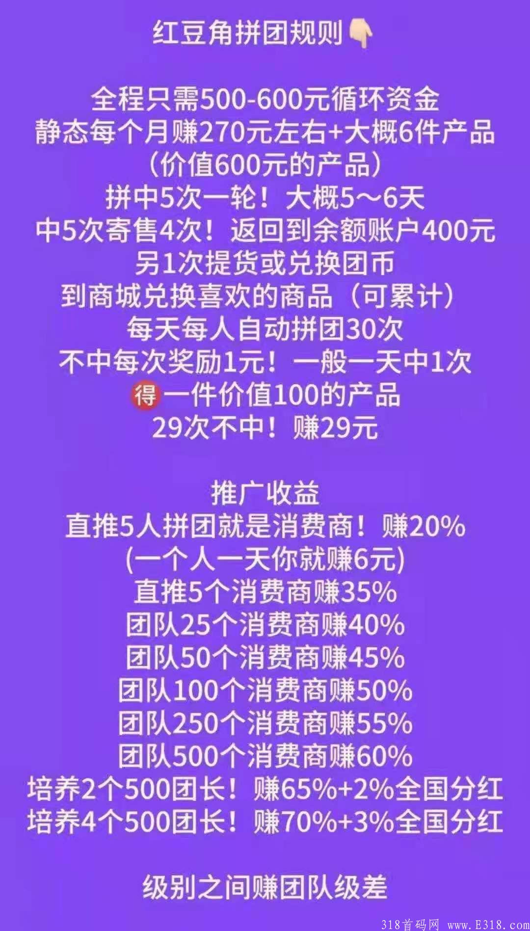 电信旗下红豆角对接 包赔+加团队扶持消费商200一人