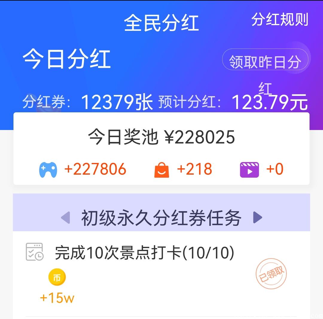 每天赚点零花钱，适合所有人的0撸，靠谱分红项目《全民分红》零投资稳定长久。