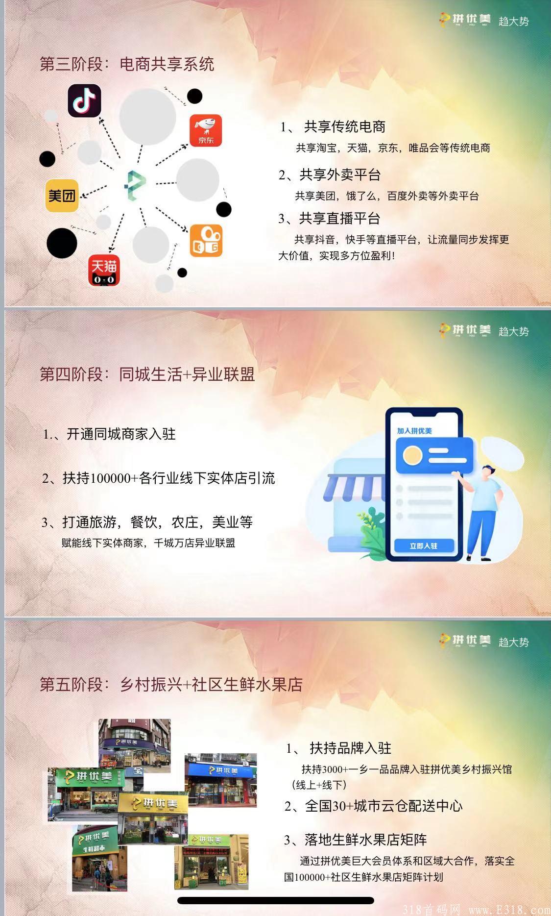 拼优美拼团震撼来袭，扶持拉满对接团队，不可错过的风口项目。